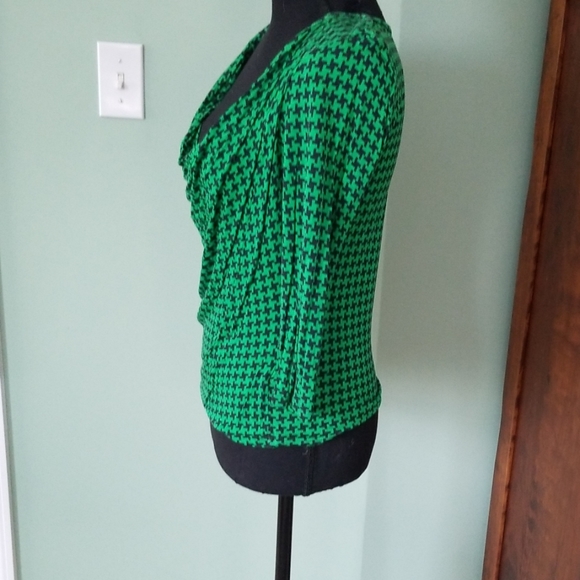 Michael Kors Green printed shirt - Picture 2 of 4